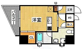 福岡県福岡市中央区白金１丁目（賃貸マンション1R・11階・24.84㎡） その2