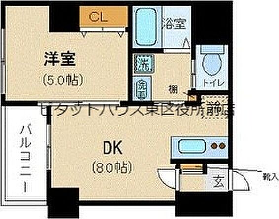 北海道札幌市北区北二十一条西4丁目(賃貸マンション1DK・2階・30.70㎡)の写真 その2