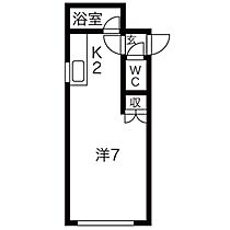 JPコート元町西  ｜ 北海道札幌市東区北二十四条東14丁目（賃貸アパート1K・2階・19.44㎡） その2