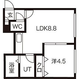 🉐敷金礼金0円！🉐ノースウィル45