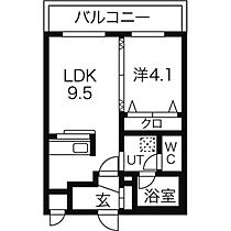 北海道札幌市北区北十九条西7丁目（賃貸マンション1LDK・3階・33.50㎡） その2