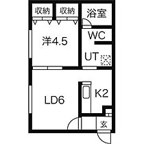 LEE SQUARE 31 II  ｜ 北海道札幌市東区北三十一条東1丁目6番　35号（賃貸アパート1LDK・3階・32.40㎡） その2