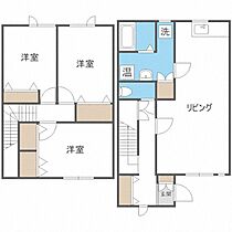 北海道札幌市北区太平二条3丁目（賃貸アパート3LDK・1階・66.42㎡） その2