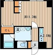 レガート東区役所前B棟  ｜ 北海道札幌市東区北十三条東10丁目（賃貸マンション1K・6階・33.00㎡） その2