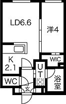 Alegria南8条(アレグリア)  ｜ 北海道札幌市中央区南八条西9丁目（賃貸マンション1LDK・1階・30.28㎡） その2