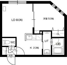 S-RESIDENCE桑園EAST  ｜ 北海道札幌市中央区北七条西11丁目（賃貸マンション1LDK・5階・33.66㎡） その2