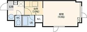 藤井ビル北23条  ｜ 北海道札幌市北区北二十三条西3丁目1-13（賃貸マンション1K・2階・27.90㎡） その2