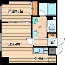 レガート東区役所前A棟  ｜ 北海道札幌市東区北十三条東10丁目（賃貸マンション1LDK・3階・33.00㎡） その2