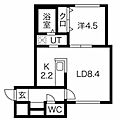 クラリス北16条A3階5.6万円
