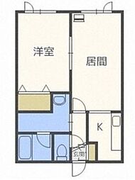 百合が原レモンハイツ 2階