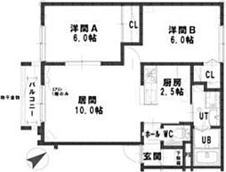 ルミエールシエルI 2階/-