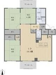 柏丘団地A7号棟 1階/-