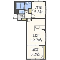 クチュールN42 2階