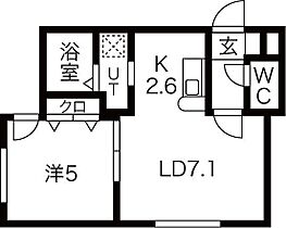 北海道札幌市東区北十五条東13丁目（賃貸マンション1LDK・2階・32.45㎡） その2