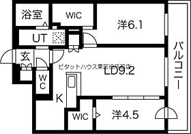 北海道札幌市北区北十二条西3丁目（賃貸マンション2LDK・5階・54.37㎡） その2