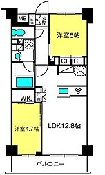 S-RESIDENCE東浦和agua 2LDKの間取図画像