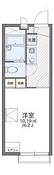 レオパレスヴァンフォレスタ 1Kの間取図画像