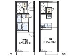 レオネクストABE 1階/-
