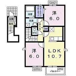 ジェントリーB棟 2階