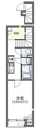 レオネクストかすみ町 1Kの間取図画像