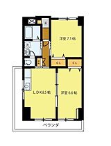 第4ジーオンビル  ｜ 宮城県仙台市青葉区落合 1丁目15-21（賃貸マンション2LDK・4階・51.60㎡） その2