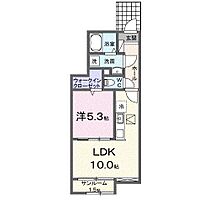 デーア  ｜ 宮城県岩沼市二木 1丁目（賃貸アパート1LDK・1階・40.46㎡） その2