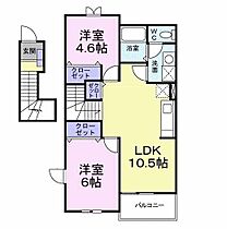 メリースクエアセブン  ｜ 宮城県仙台市若林区沖野 6丁目（賃貸アパート2LDK・2階・51.67㎡） その2