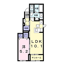 セラス 101 ｜ 静岡県静岡市駿河区高松2901-1（賃貸アパート1LDK・1階・40.88㎡） その2