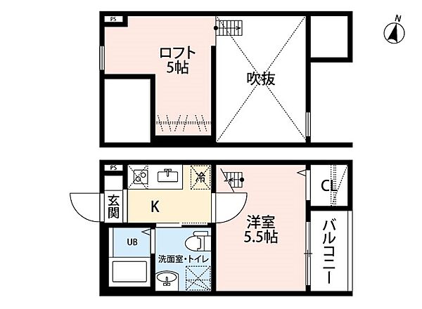 愛知県名古屋市西区名塚町３丁目(賃貸アパート1K・1階・20.75㎡)の写真 その2