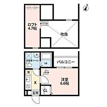 愛知県名古屋市守山区東山町（賃貸アパート1K・2階・21.77㎡） その2