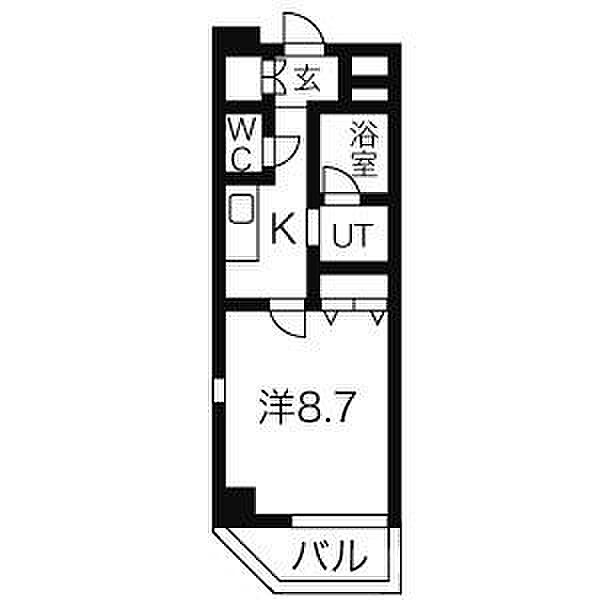 愛知県名古屋市北区大曽根４丁目(賃貸マンション1K・13階・29.28㎡)の写真 その2