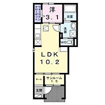 愛知県名古屋市北区西味鋺３丁目（賃貸アパート1LDK・1階・36.25㎡） その2