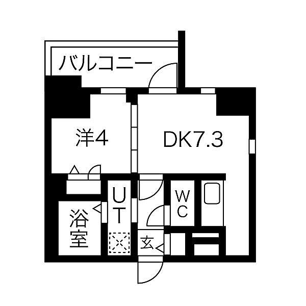 愛知県名古屋市中区丸の内３丁目(賃貸マンション1DK・14階・29.10㎡)の写真 その2