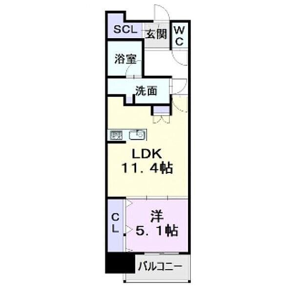 愛知県名古屋市中区丸の内３丁目(賃貸マンション1LDK・10階・45.26㎡)の写真 その2