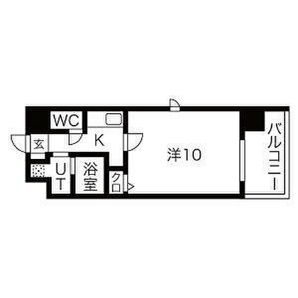 愛知県名古屋市東区出来町３丁目(賃貸マンション1K・2階・30.00㎡)の写真 その2