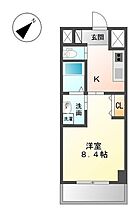 愛知県名古屋市西区児玉３丁目（賃貸マンション1K・4階・29.75㎡） その2