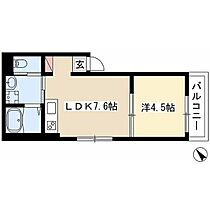 愛知県名古屋市西区南川町（賃貸アパート1LDK・2階・29.93㎡） その2