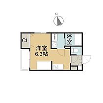 愛知県名古屋市西区稲生町５丁目（賃貸アパート1K・1階・22.90㎡） その2