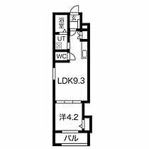 愛知県名古屋市西区稲生町３丁目（賃貸アパート1LDK・1階・30.97㎡） その2