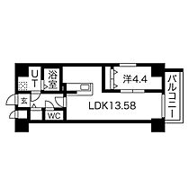 愛知県名古屋市中区新栄２丁目（賃貸マンション1LDK・11階・44.28㎡） その2