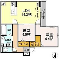 愛知県名古屋市東区主税町４丁目（賃貸アパート2LDK・3階・60.53㎡） その2