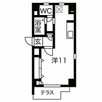 愛知県名古屋市西区中小田井４丁目（賃貸マンション1R・1階・29.09㎡） その2