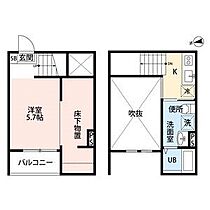 愛知県名古屋市守山区西川原町（賃貸アパート1K・2階・21.85㎡） その2