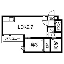 愛知県名古屋市守山区守牧町（賃貸アパート1LDK・2階・30.04㎡） その2