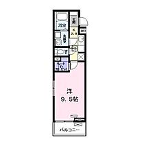 愛知県名古屋市西区香呑町４丁目（賃貸アパート1K・1階・30.42㎡） その2