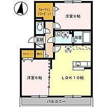 愛知県名古屋市守山区吉根１丁目（賃貸アパート2LDK・2階・56.44㎡） その2