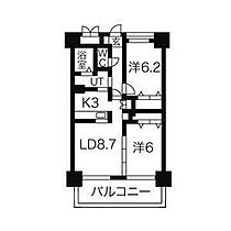 愛知県名古屋市東区相生町（賃貸マンション2LDK・4階・54.12㎡） その2