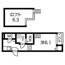 愛知県名古屋市西区児玉１丁目（賃貸アパート1K・1階・21.78㎡） その2