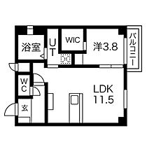 愛知県名古屋市西区秩父通２丁目（賃貸アパート1LDK・4階・40.00㎡） その2