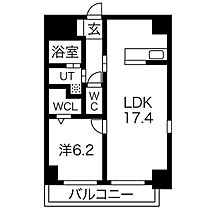 愛知県名古屋市東区泉３丁目（賃貸マンション1LDK・2階・53.55㎡） その2